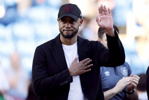 Virtuvėje kilęs kuriozas: V. Kompany pamir&scaron;o Bundeslygos trofėjų