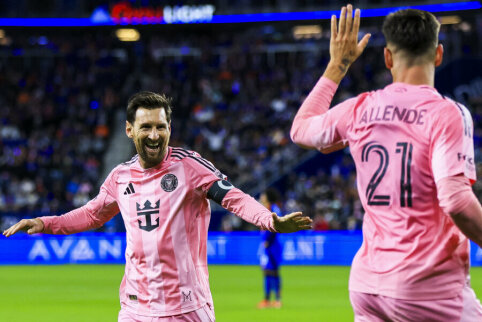 L. Messi paliko aik&scaron;tę, o Majamio &bdquo;Inter&ldquo; i&scaron;kovojo rezultatyvią pergalę