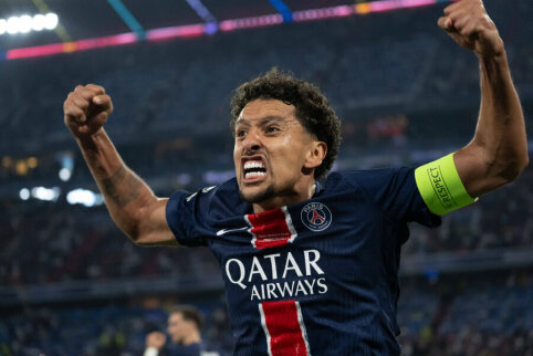 Marquinhos įvardijo du pavojingiausius PSG žaidėjus