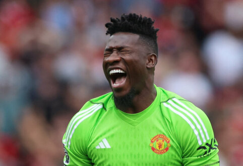 A. Onana vėl prisijungia prie &bdquo;Man Utd&ldquo; komandos