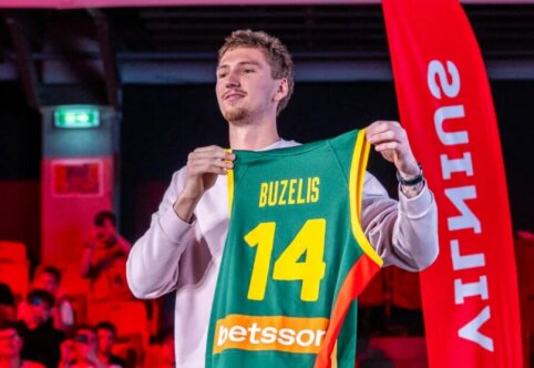 M. Buzelis rungtyniaus Lietuvos rinktinėje!