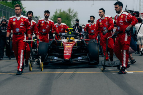 Ferrari užfiksavo greičiausią laiką pirmojoje Monako treniruotėje
