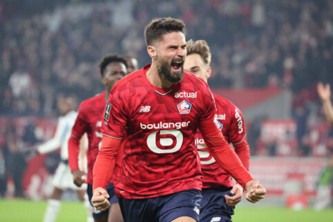 O. Giroud pratęs sutartį su &bdquo;Lille&ldquo; ekipa dar vienam sezonui