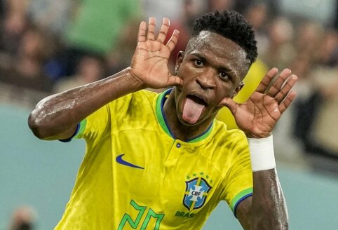 Vinicius: Esu čia tam, kad brazilai vėl būtų vir&scaron;ūnėje