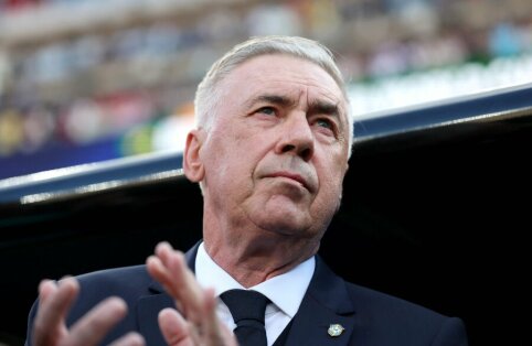 Po brazilų lygiųjų &ndash; a&scaron;tri kritika C. Ancelotti