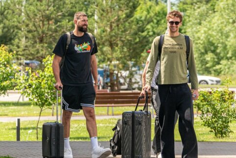 Lietuvos krep&scaron;ininkai pradėjo ruo&scaron;tis FIBA Pasaulio taurės atrankos langui