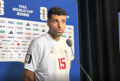 Irano rinktinės lyderis M. Taremi metė akmenį į FIFA daržą: Infantino bandė raminti situaciją, tačiau niekas nepasikeitė