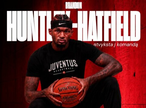 B. Huntley-Hatfieldas sustiprino &bdquo;Juventus&ldquo; puolimo liniją