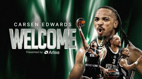 Žalgiris sudarė sutartį su C. Edwardsu