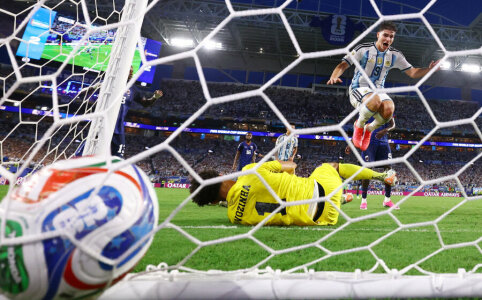 Čempionai i&scaron;gyveno dramą su 5 įvarčiais ir pratęsime Argentina įveikė heroji&scaron;kai kovojusį Žaliąjį Ky&scaron;ulį