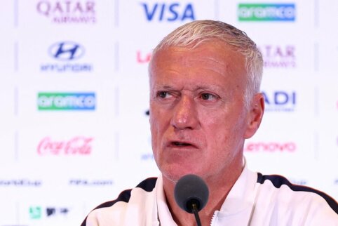 D. Deschamps: Žiūrovai laukia įspūdingų rungtynių