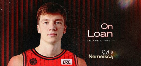 Rytas sudarė sutartį su itin perspektyviu puolėju