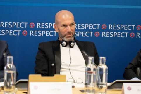 Z. Zidane'as sutiko užimti Prancūzijos rinktinės vyriausiojo trenerio postą