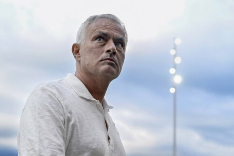 J. Mourinho jau pasirinko &scaron;e&scaron;is startinės sudėties žaidėjus
