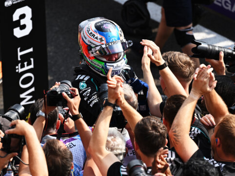 Belgijos GP lenktynėse &ndash; G. Russello avarija, o K. Antonelli &scaron;ventė pergalę