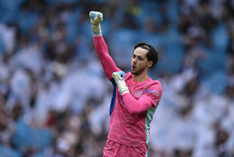 &bdquo;Man City&ldquo; atsarginis vartininkas J. Traffordas prisijungs prie &bdquo;Leeds United&ldquo; klubo