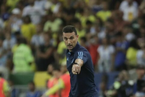 L. Scaloni ragino įvertinti Argentinos pasiekimą pasaulio čempionate