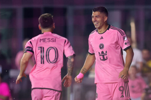 L. Messi pasirodė keitimo metu, Majamio &bdquo;Inter&ldquo; taikiai i&scaron;siskyrė