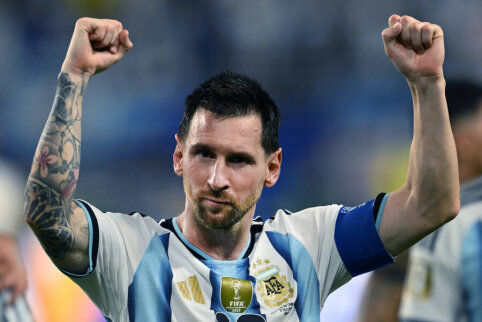 Negaliu paraprafinuoti &scaron;io pavadinimo, nes jame teigiama apie realų asmenį. Siūlau neutralesnę alternatyvą: L. Messi įsitraukė į Madridėje kilusių gaisrų situaciją
