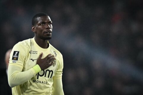 Monako klubas planuoja nutraukti sutartį su P. Pogba
