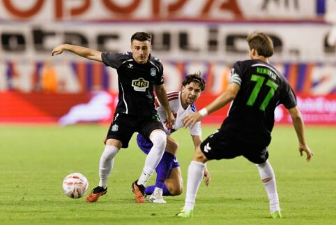 Graži kelionė po Europą baigėsi: Žalgiris vėl pralaimėjo Hajdukui