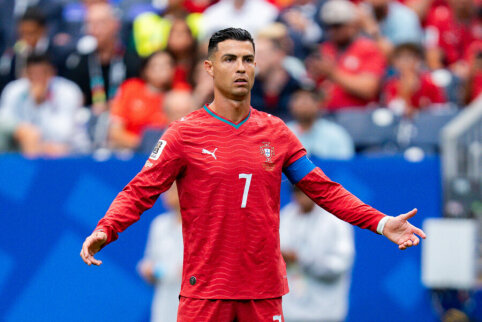 Pavie&scaron;intas įra&scaron;as i&scaron; slaptos C. Ronaldo vestuvių ceremonijos