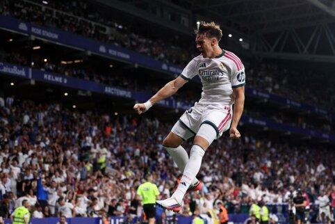 Ispanijoje &ndash; Real laimi po naujoko įvarčio, o J. Mourinho sėkmingai grįžta prie vairo