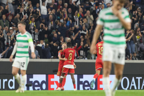 &bdquo;Celtic&ldquo; fiasko: keturių įvarčių prana&scaron;umą turėję &Scaron;kotijos čempionai nepasiekė Čempionų lygos