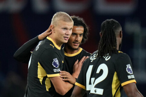 I&scaron;vykoje &bdquo;Manchester City&ldquo; įveikė &bdquo;Crystal Palace&ldquo;