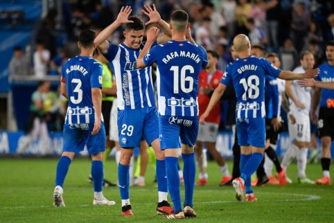 &bdquo;Alaves&ldquo; kol kas įsiveržė į La Liga lyderių gretas