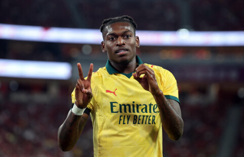 R. Leao paliko &bdquo;AC Milan&ldquo; klubą su gražia žinute