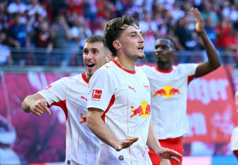 &bdquo;RB Leipzig&ldquo; sezono pradžioje ramiai susitvarkė su Menchengladbacho &bdquo;Borussia&ldquo; ekipa