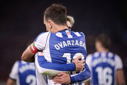 Real Sociedad pagaliau i&scaron;kovojo pirmąją sezono pergalę