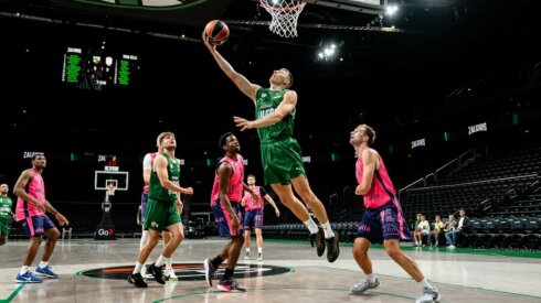 Žalgiris įveikė latvių pasiprie&scaron;inimą