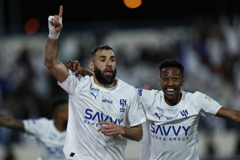 K. Benzema palieka klubą &bdquo;Al Hilal&ldquo;