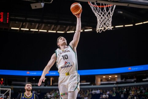 Lietuvos rinktinė nugalėjo bosnius FIBA Pasaulio taurės atrankos varžybose