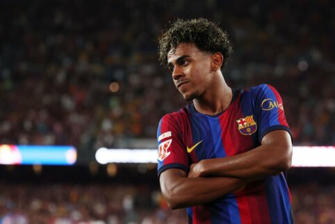 Barca sutriu&scaron;kino varžovus ir įmu&scaron;ė penkis įvarčius