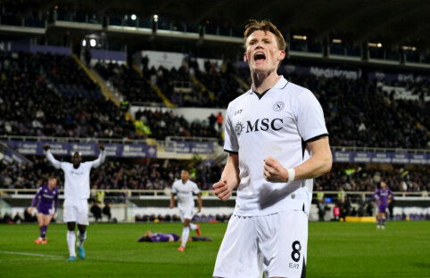 S. McTominay praranda vietą sudėtyje dėl &scaron;irdies problemų