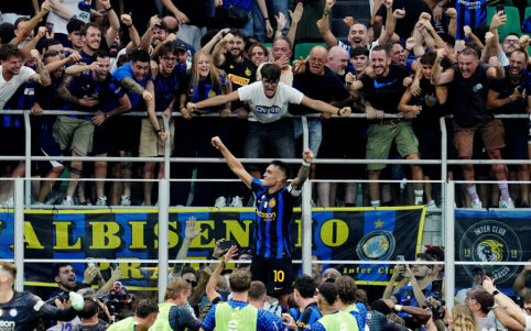 &bdquo;Inter&ldquo; įveikė &bdquo;Napoli&ldquo; ekipą su įspūdingu pasirodymu