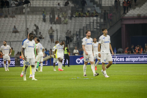 &bdquo;Marseille&ldquo; patyrė pralaimėjimą rezultatyviose rungtynėse"