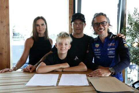 Robinas, Kimi Raikkoneno sūnus, įsitraukė į &bdquo;Red Bull&ldquo; jaunimo programą