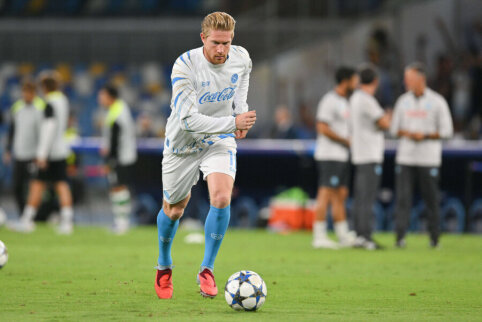 M. Arteta: K. De Bruyne &ndash; vienas i&scaron; geriausių visų laikų saugų