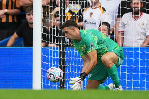 &bdquo;Premier&ldquo; lyga: &bdquo;Chelsea&ldquo; nepavyko įveikti i&scaron;si&scaron;okėlių &bdquo;Hull City&ldquo;, o &bdquo;Aston Villa&ldquo; vėl pralaimėjo