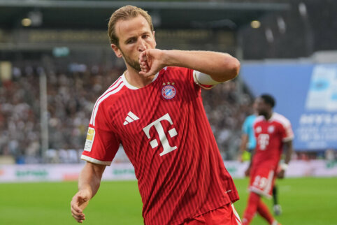 H. Kane'as nuvedė &bdquo;Bayern&ldquo; į pergalę Elfersberge