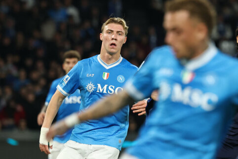 &bdquo;Serie A&ldquo; pirmenybėse &ndash; nelengva &bdquo;Napoli&ldquo; pergalė