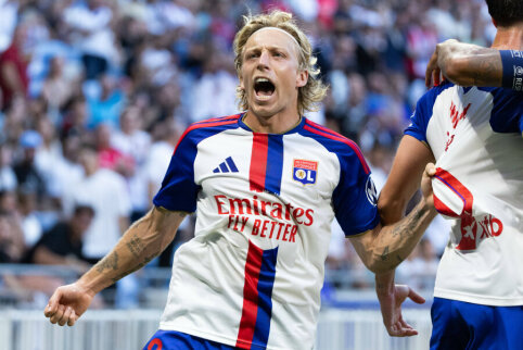 Įspūdingai atrodantis &bdquo;Lyon&ldquo; nepaliko vilčių &bdquo;Stade Rennais&ldquo; ekipai
