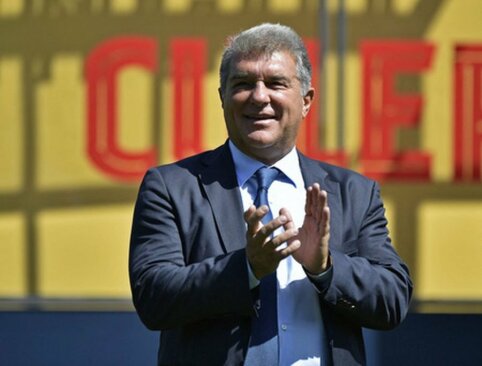 J. Laporta atvirai parei&scaron;kė ambicijas laimėti visus titulus