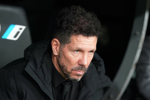 D. Simeone gynė teisėją: &bdquo;Tokios nepagarbos rodyti negalima&ldquo;