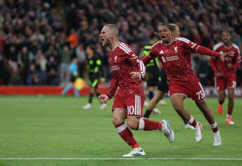 A. Mac Allisteris: tikisi dar daug metų likti &bdquo;Liverpool&ldquo; ekipoje