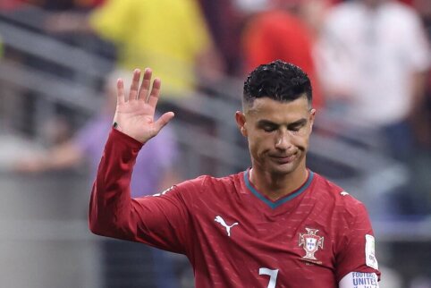 C. Ronaldo: svarstiau apie karjeros rinktinėje pabaigą